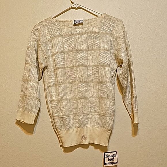 Kenneth, too! Vintage sweater size medium - Picture 1 of 8